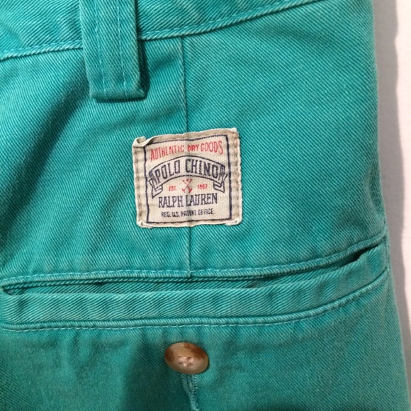 Polo by Ralph Lauren Chino Men's 32x36 Mintgreen - Picture 4 of 6